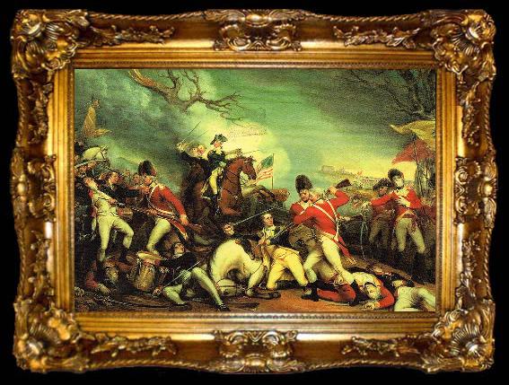 framed  John Trumbull The Death of General Mercer at the Battle of Princeton, ta009-2